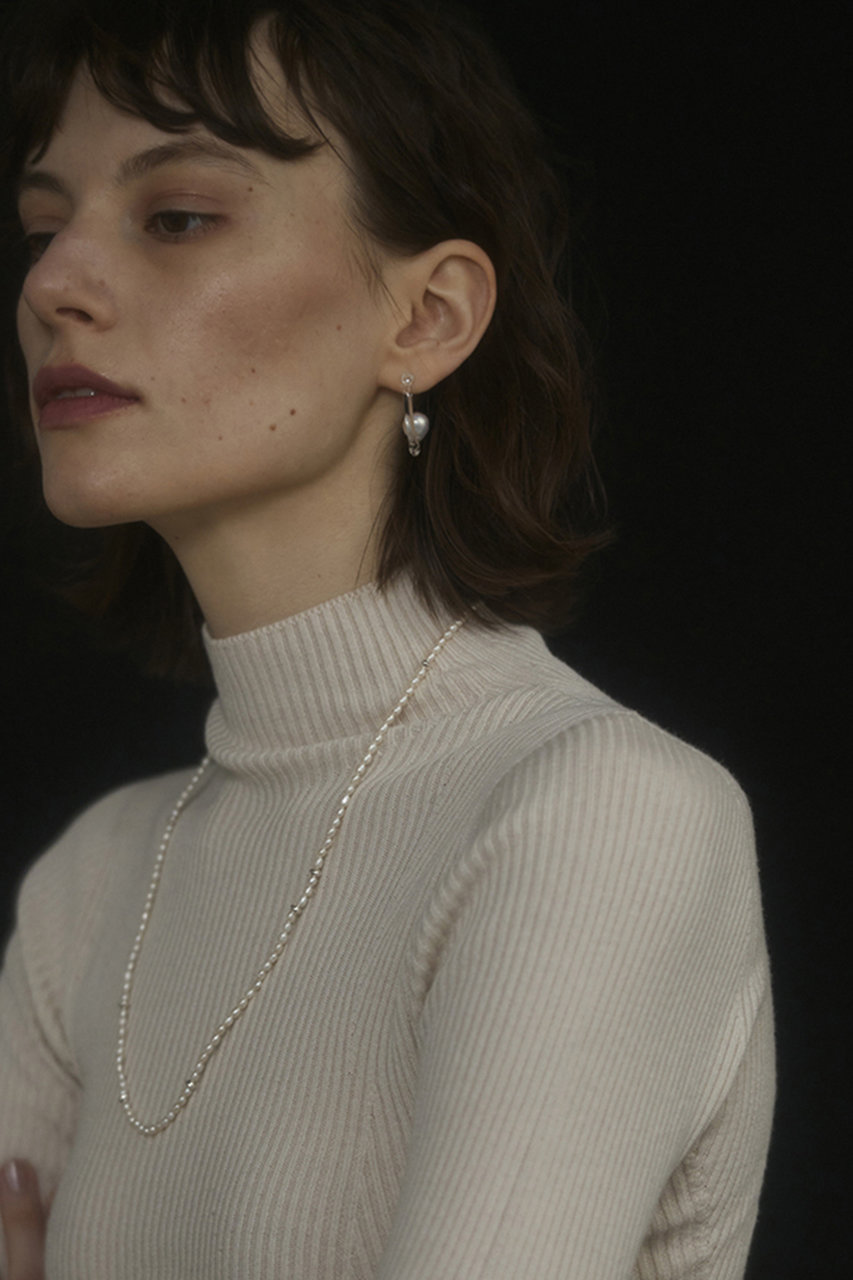 Lemme.(レム)｜Foggy Pearl ピアス/クリア の通販｜ELLESHOP