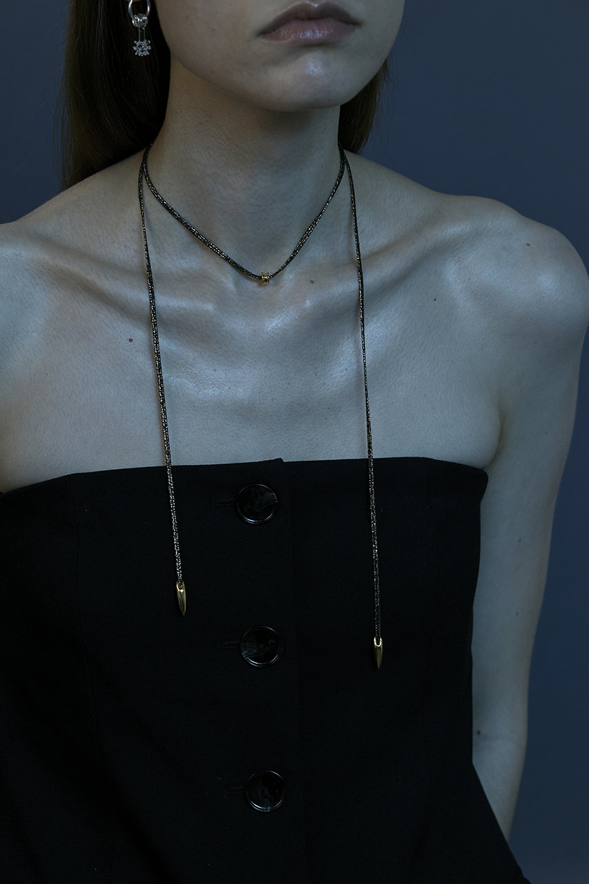 Lemme.(レム)｜Lazuli チョーカー/ゴールド の通販｜ELLESHOP