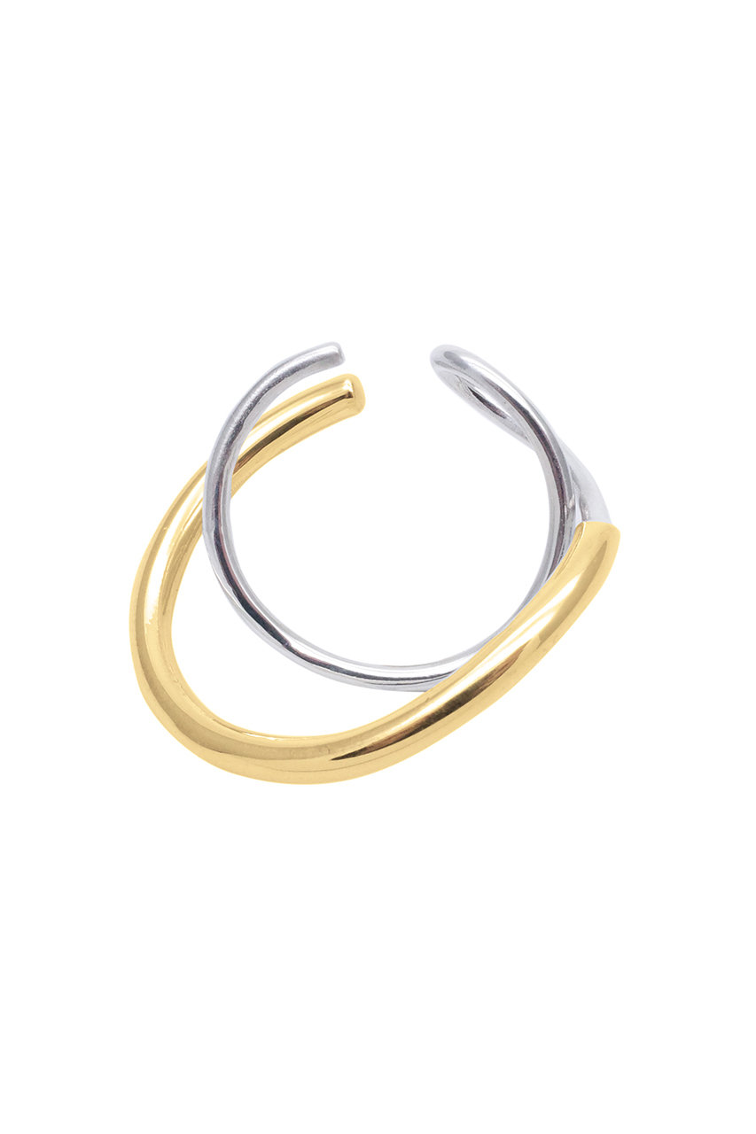 レム/Lemme.のCloud Break イヤ-カフ（片耳用）(シルバー＆ゴールド/L8502)