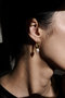 Studs Pearl Hoop ピアス レム/Lemme.