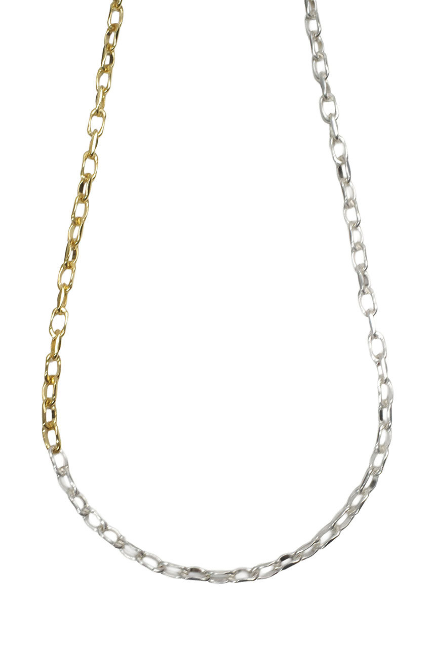 レム/Lemme.のPuddle Chain ネックレス(シルバー＆ゴールド/L14306)