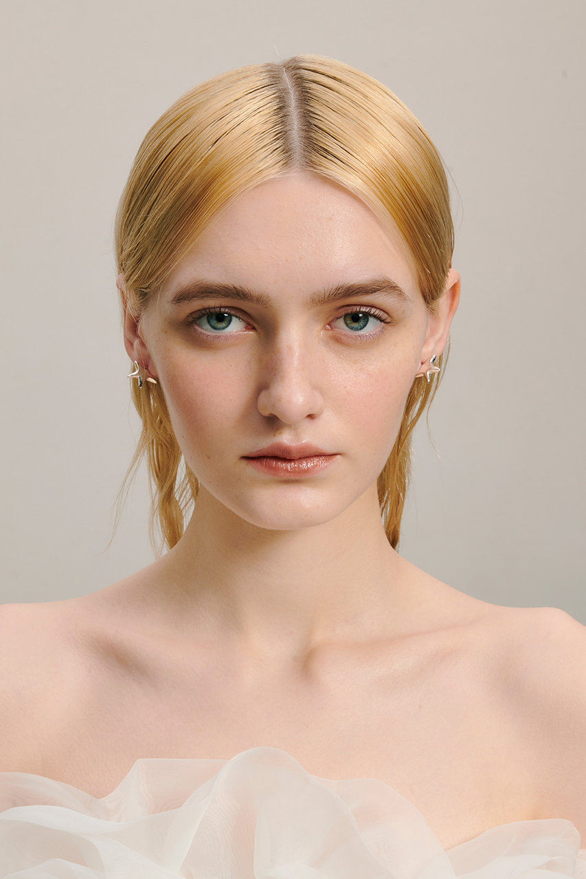 MAISON D'PULSE star charm ピアス MAISON D'PULSE(メゾンドパルス)｜star charm ピアス/シルバー の通販