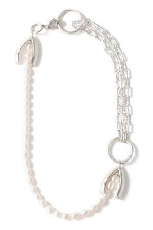 メゾンドパルス/MAISON D'PULSEのPetal pearl ネックレス(150200/150201)