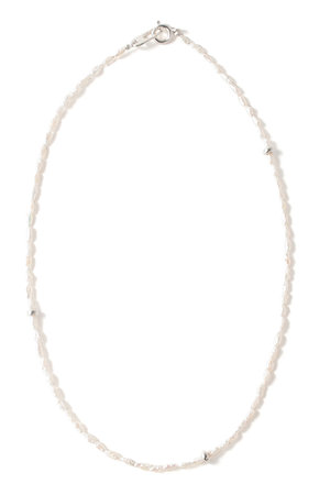 メゾンドパルス/MAISON D'PULSEのPistil pearl ショートネックレス(150200/150201)