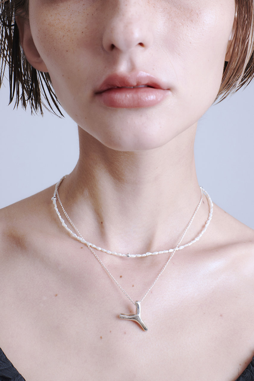 MAISON D'PULSE(メゾンドパルス)｜Pistil pearl ショートネックレス