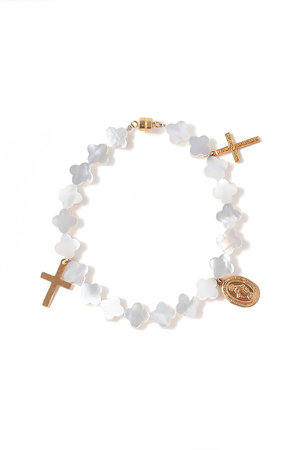 メゾンドパルス/MAISON D'PULSEのShell coin ブレスレット(150300/150302)