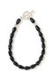 【予約販売】Onyx lariat ブレスレット メゾンドパルス/MAISON D'PULSE ブラック