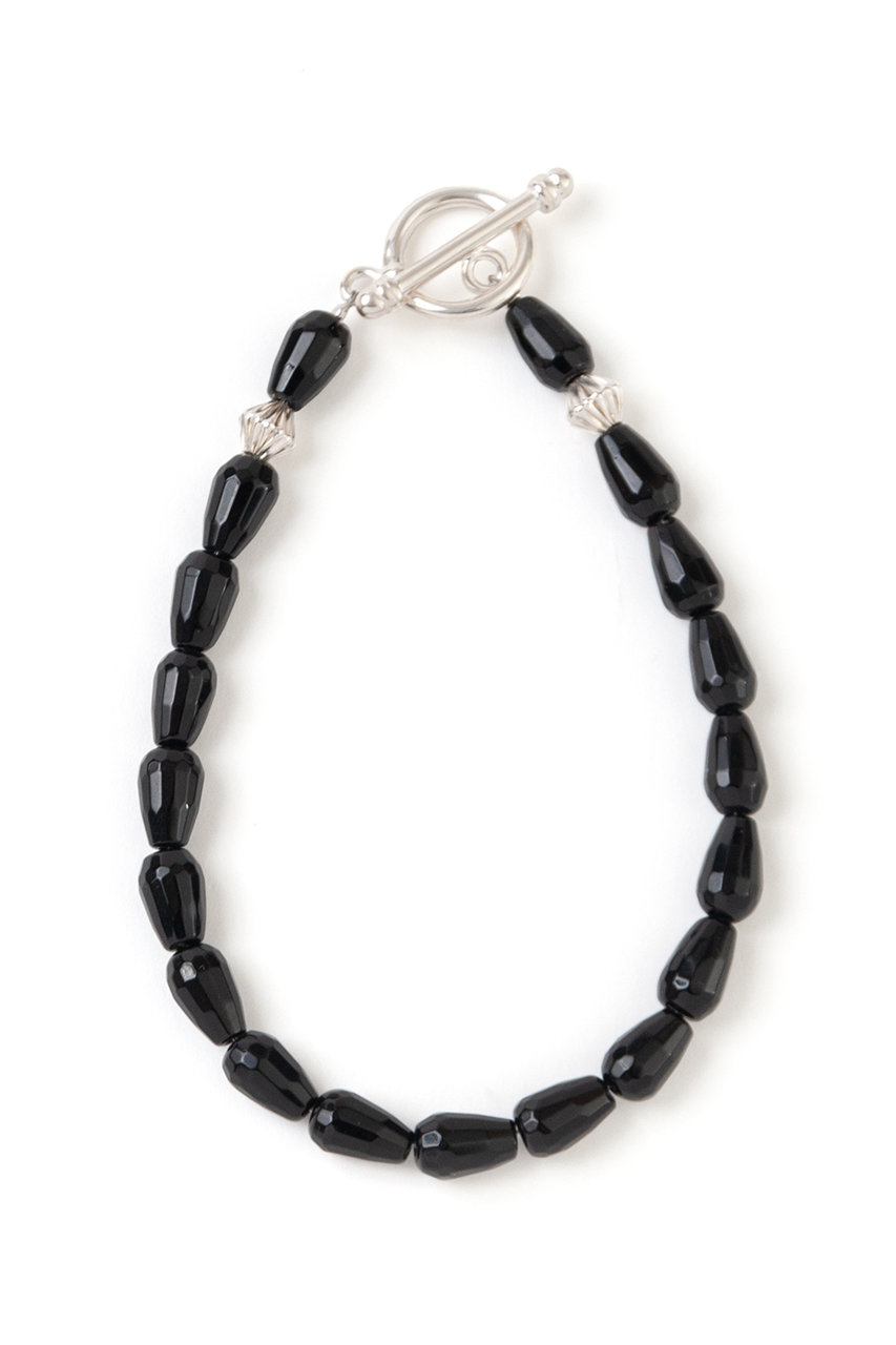 MAISON D'PULSE Onyx lariat ブレスレット (ブラック, F) メゾンドパルス ELLE SHOP MAISON D'PULSE Onyx lariat ブレスレット (ブラック, F) メゾンドパルス ELLE SHOP