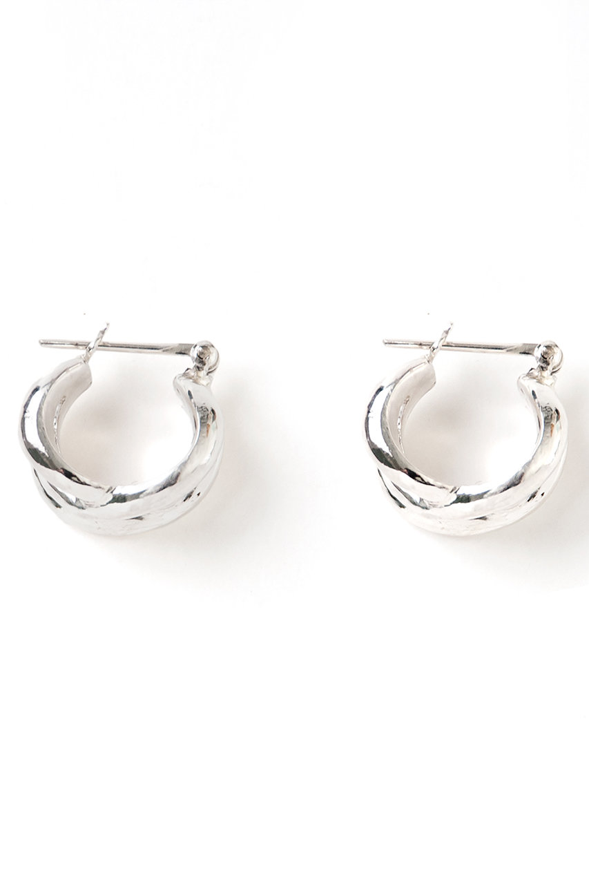 メゾンドパルス/MAISON D'PULSEのCrossing ピアス(シルバー/J018)