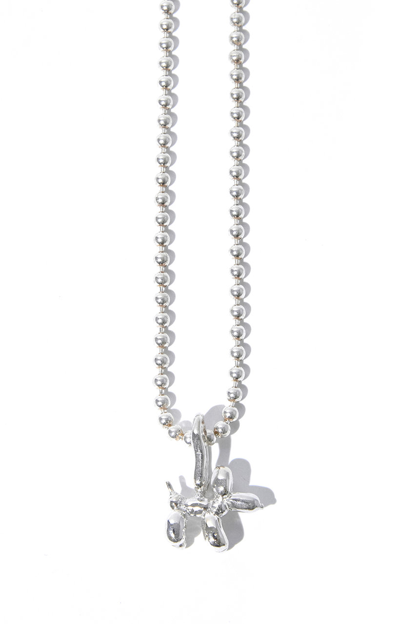 MAISON D'PULSE Dogs charm ネックレス (シルバー, F) メゾンドパルス ELLE SHOP MAISON D'PULSE Dogs charm ネックレス (シルバー, F) メゾンドパルス ELLE SHOP