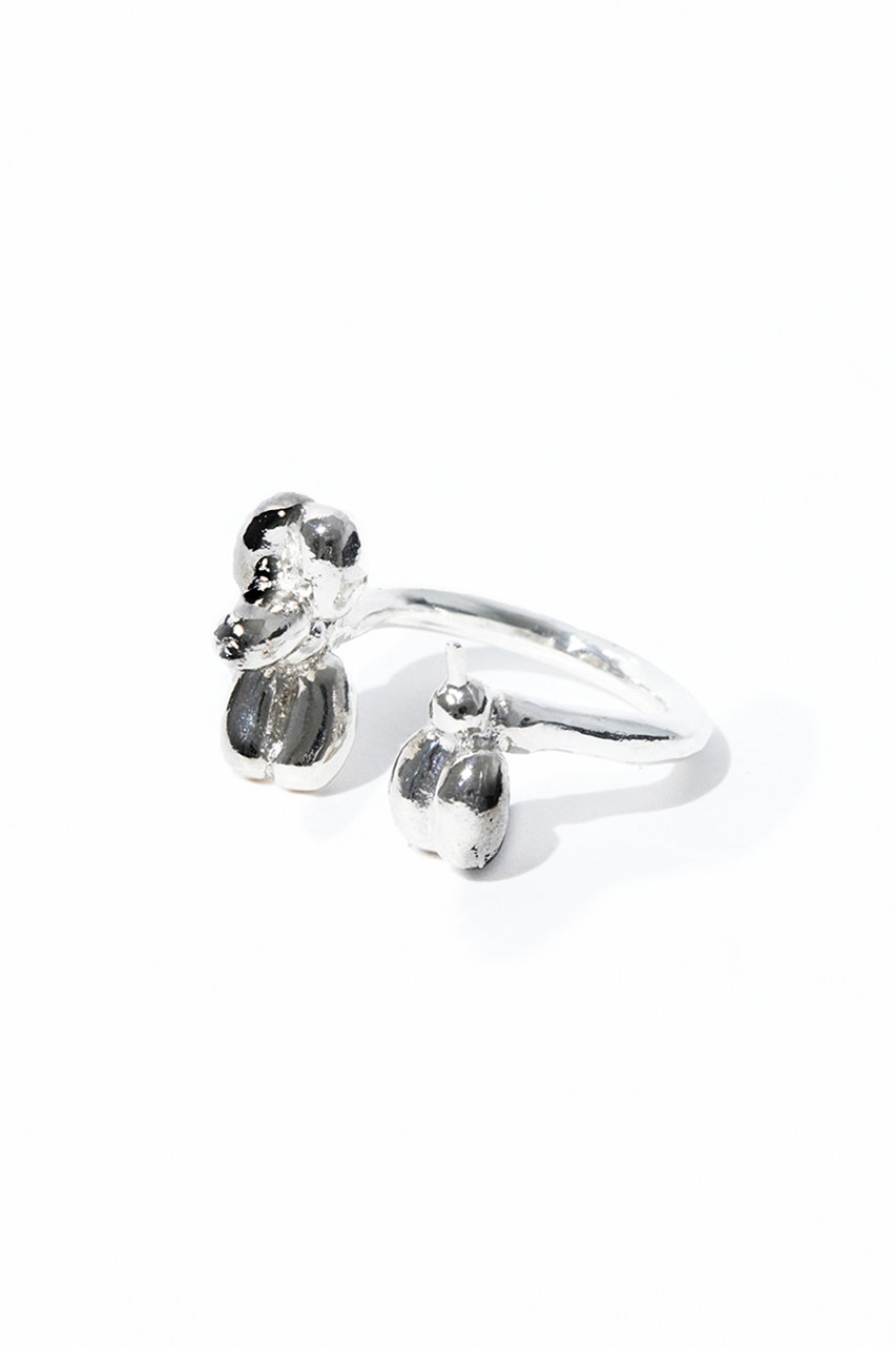 MAISON D'PULSE Dogs charm long リング (シルバー, 11号) メゾンドパルス ELLE SHOP MAISON D'PULSE Dogs charm long リング (シルバー, 11号) メゾンドパルス ELLE SHOP