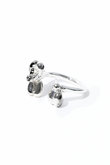 Dogs charm long リング