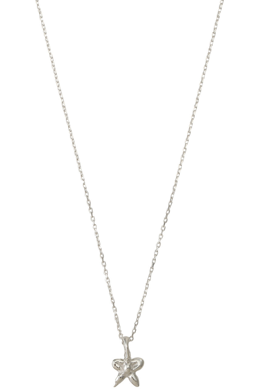 MAISON D'PULSE small ribbonネックレス (シルバー, F) メゾンドパルス ELLE SHOP MAISON D'PULSE small ribbonネックレス (シルバー, F) メゾンドパルス ELLE SHOP