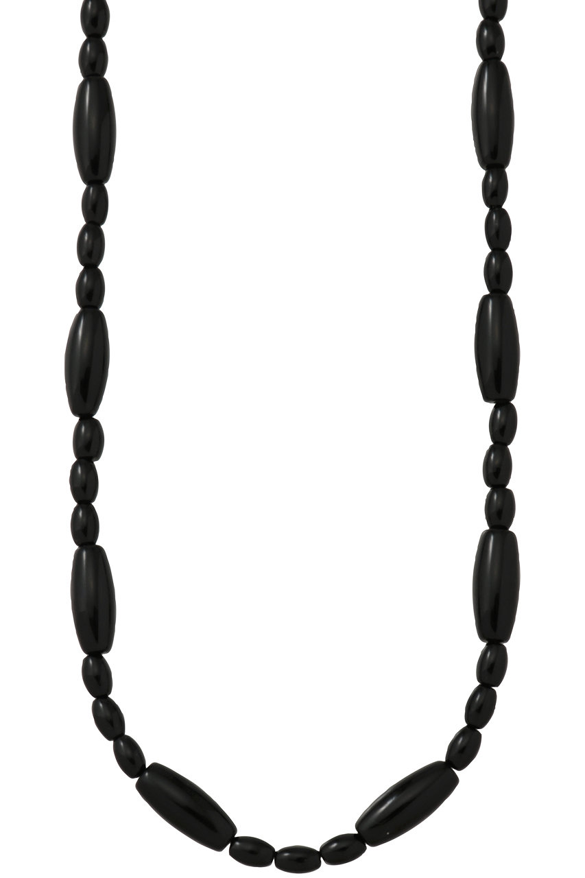 メゾンドパルス/MAISON D’PULSEのbb onyx ネックレス(ブラック/M016)