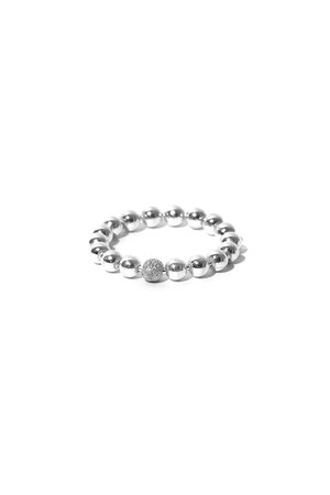 メゾンドパルス/MAISON D’PULSEのBallchain リング（シルバー）(150400/150401)