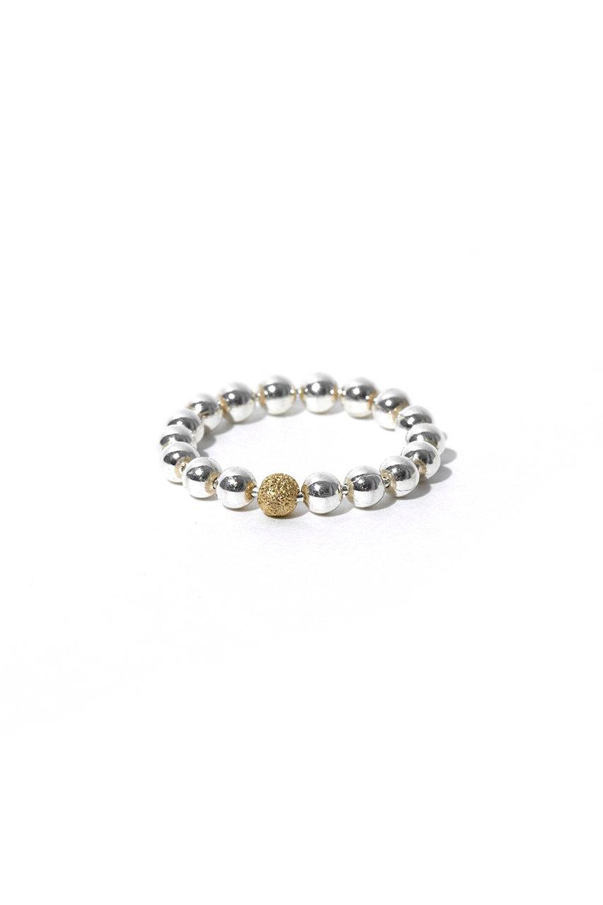 メゾンドパルス/MAISON D’PULSEのBallchain リング（シルバー/ゴールド）(シルバー/ゴールド/B006-2)
