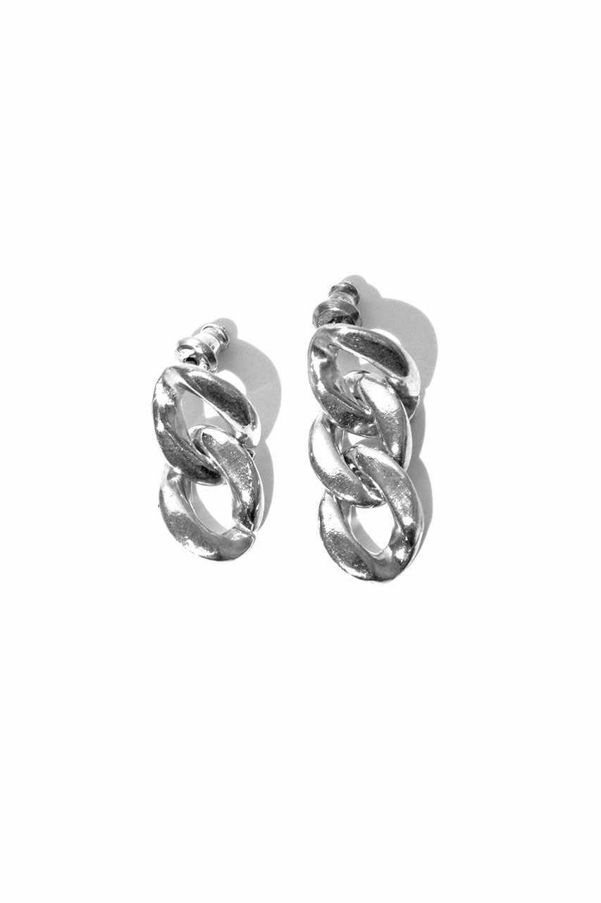 メゾンドパルス/MAISON D’PULSEの【予約販売】5piece Chain ピアス （シルバー）(シルバー/P003)