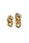 【予約販売】5piece Chain ピアス （シルバー/K24GP） メゾンドパルス/MAISON D’PULSE シルバー/ゴールド