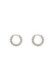 Ball chain hoop ピアス メゾンドパルス/MAISON D’PULSE