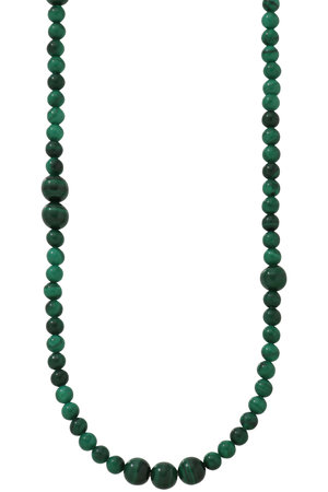 メゾンドパルス/MAISON D’PULSEのBall malakhite ネックレス(150200/150201)