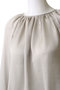 ビンテージサテンギャザーブラウス ジェイドット/j.