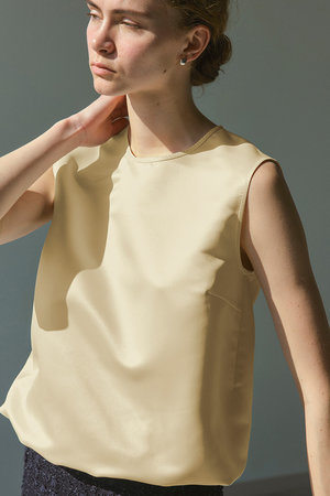 ジェイドット/j.のジャパンサテンタックブラウス(110400/110401)