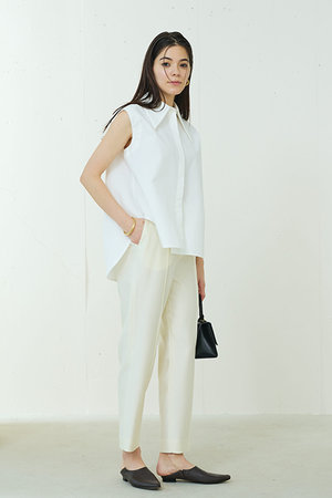 ジェイドット/j.のシルクウールスティックパンツ(110600/110601)