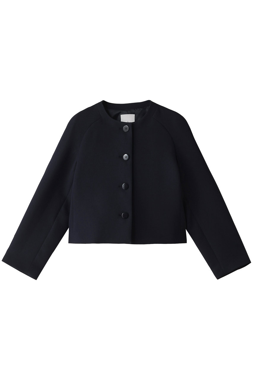 ジェイドット/j.のマトラッセクロスショートジャケット(ネイビー/14355-480-L)