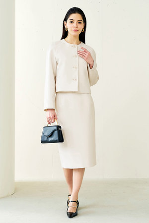 ジェイドット/j.のマトラッセクロスナロースカート(110700/110703)