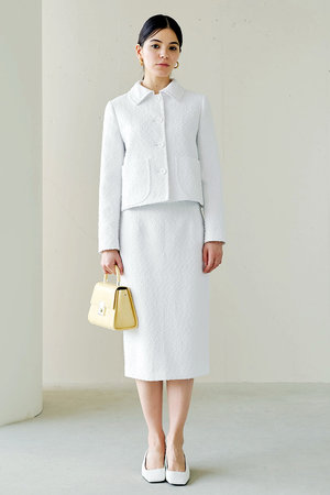 ジェイドット/j.のボンボンツイードスカート(110700/110702)