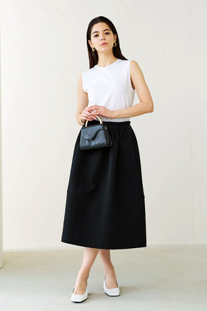 ジェイドット/j.のストレッチジャカードフレアスカート(110700/110703)