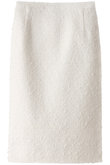 スラブ綿ツイードスカート
