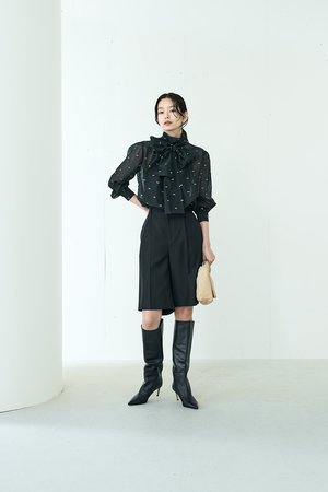 ジェイドット/j.のヴァージンウールMIXハーフパンツ(110600/110603)