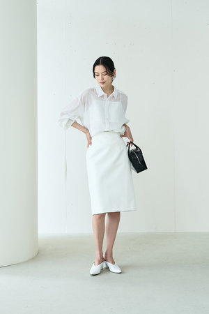 ジェイドット/j.のフェイクレザーナロースカート(110700/110702)