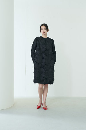 ジェイドット/j.のカットジャカードワンピース(110500/110502)