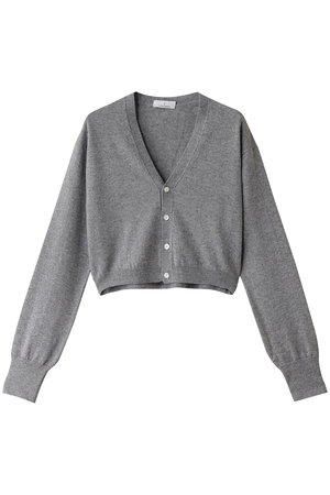 ジェイドット/j.のシルクカシミヤクロップドカーディガン(110300/110303)