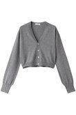 シルクカシミヤクロップドカーディガン
