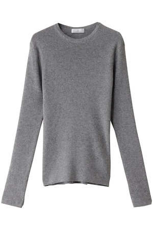 ジェイドット/j.のシルクカシミヤクルーネックセーター(110300/110301)