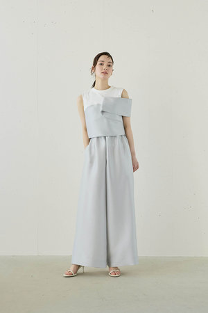 ジェイドット/j.のオクタダブルクロスギャザーパンツ(110600/110601)