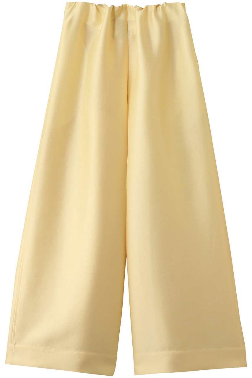 j. オクタダブルクロスギャザーパンツ (イエロー, M) ジェイドット ELLE SHOP j. オクタダブルクロスギャザーパンツ (イエロー, M) ジェイドット ELLE SHOP
