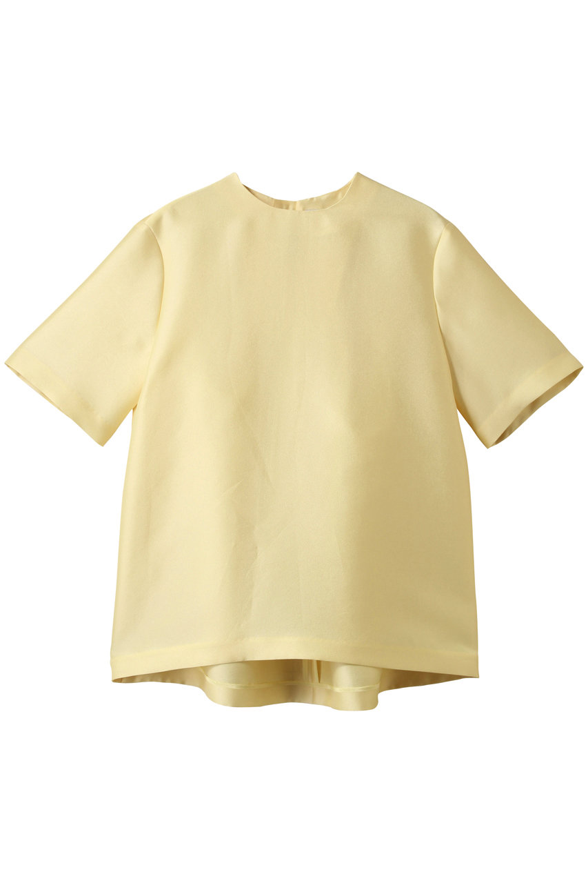 j. オクタダブルクロスバックタックブラウス (イエロー, M) ジェイドット ELLE SHOP j. オクタダブルクロスバックタックブラウス (イエロー, M) ジェイドット ELLE SHOP