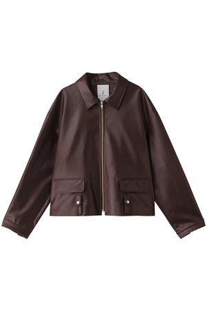 ジェイドット/j.のレザーライクジャケット(110800/110801)