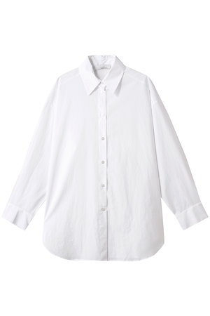 ジェイドット/j.の高密度コットンコクーンフォルムシャツ(110400/110403)