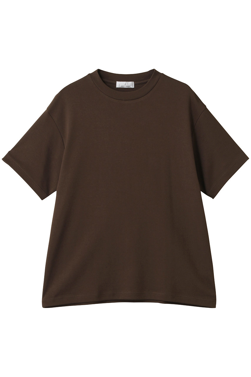 j. ピュアコットンスムースTシャツ (ダークモカ, M) ジェイドット ELLE SHOP j. ピュアコットンスムースTシャツ (ダークモカ, M) ジェイドット ELLE SHOP