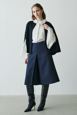 ジェイドット/j.のスカート風ヒザ丈パンツ(110600/110603)