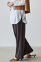 ウール混ハイウエストワイドパンツ ジェイドット/j.