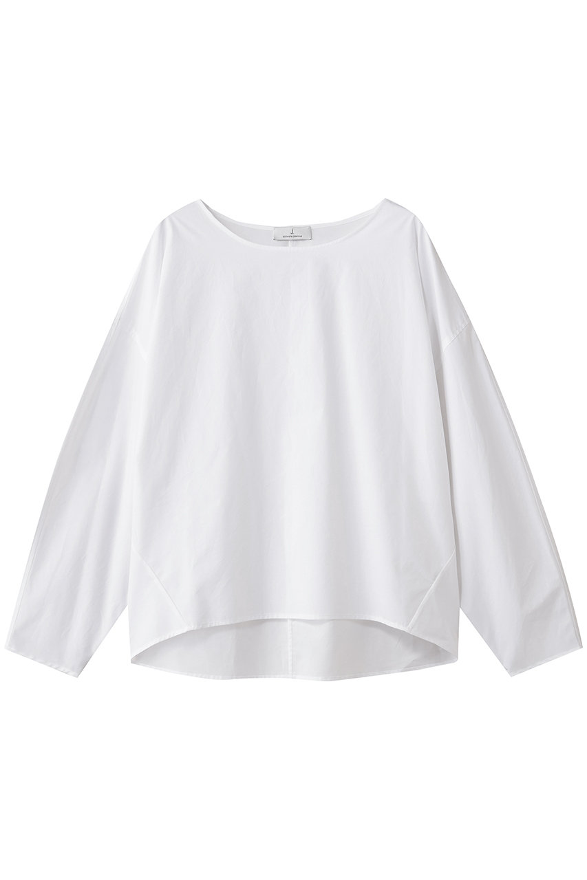 j. コットンTブラウス (オフホワイト, L) ジェイドット ELLE SHOP j. コットンTブラウス (オフホワイト, L) ジェイドット ELLE SHOP