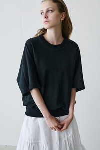 j. ジェイドット 半袖トップス M 黒 j.｜ジェイドットのブラウス・シャツ通販｜ELLE SHOP (エル