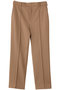 ヴァージンウール混シガレットパンツ ジェイドット/j. ベージュ