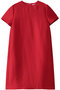 オクタダブルクロスミニドレス ジェイドット/j. レッド